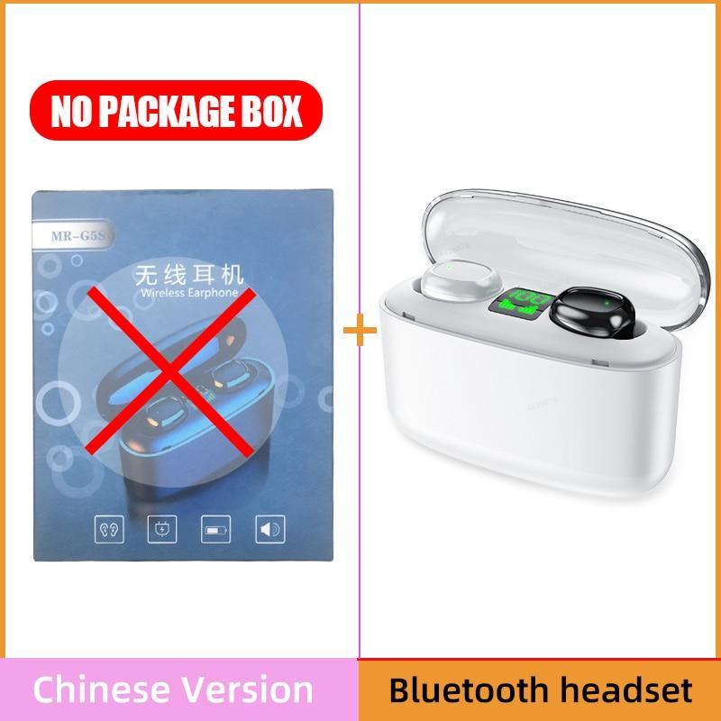 STEVVEX Wireless Headphones Bluetooth Earphones 5.0 with Mic Sports Waterproof Headsets Touch Control Mini In-ear Music Earbuds