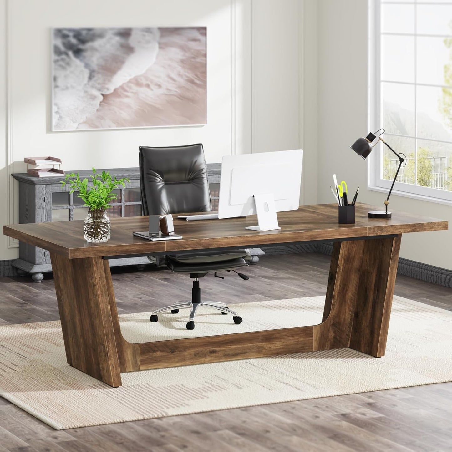 71" Executive Desk for Home Office