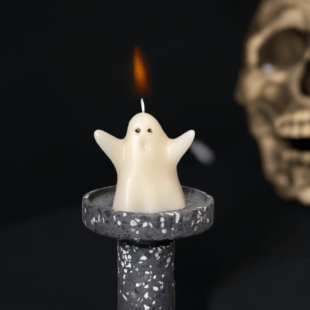 Ghost Candle | Halloween Decor