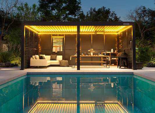 Privacy Shutter Walls
