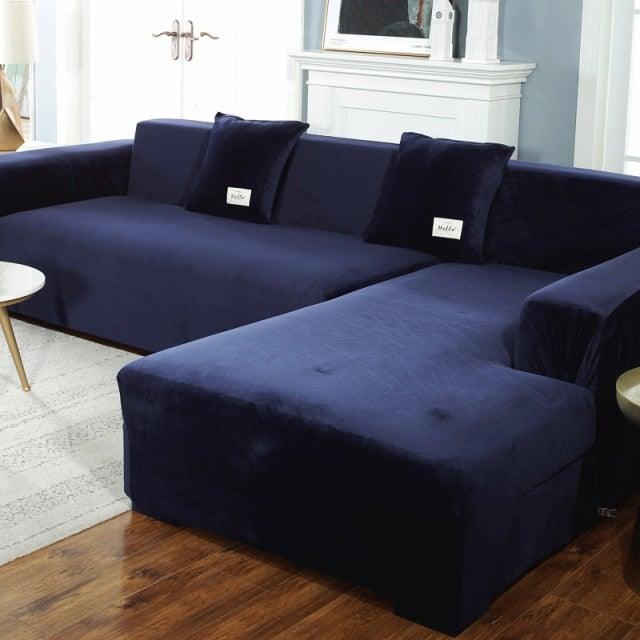 Stretchable Couch Cover Lounge Sofa Slipcover Furniture Cover Machine Washable Elasticated Sofa Covers Chaise Longue For Living Room Corner Armchair Elastic Cushion Couch Furniture 3 Seater Slipcover For Home