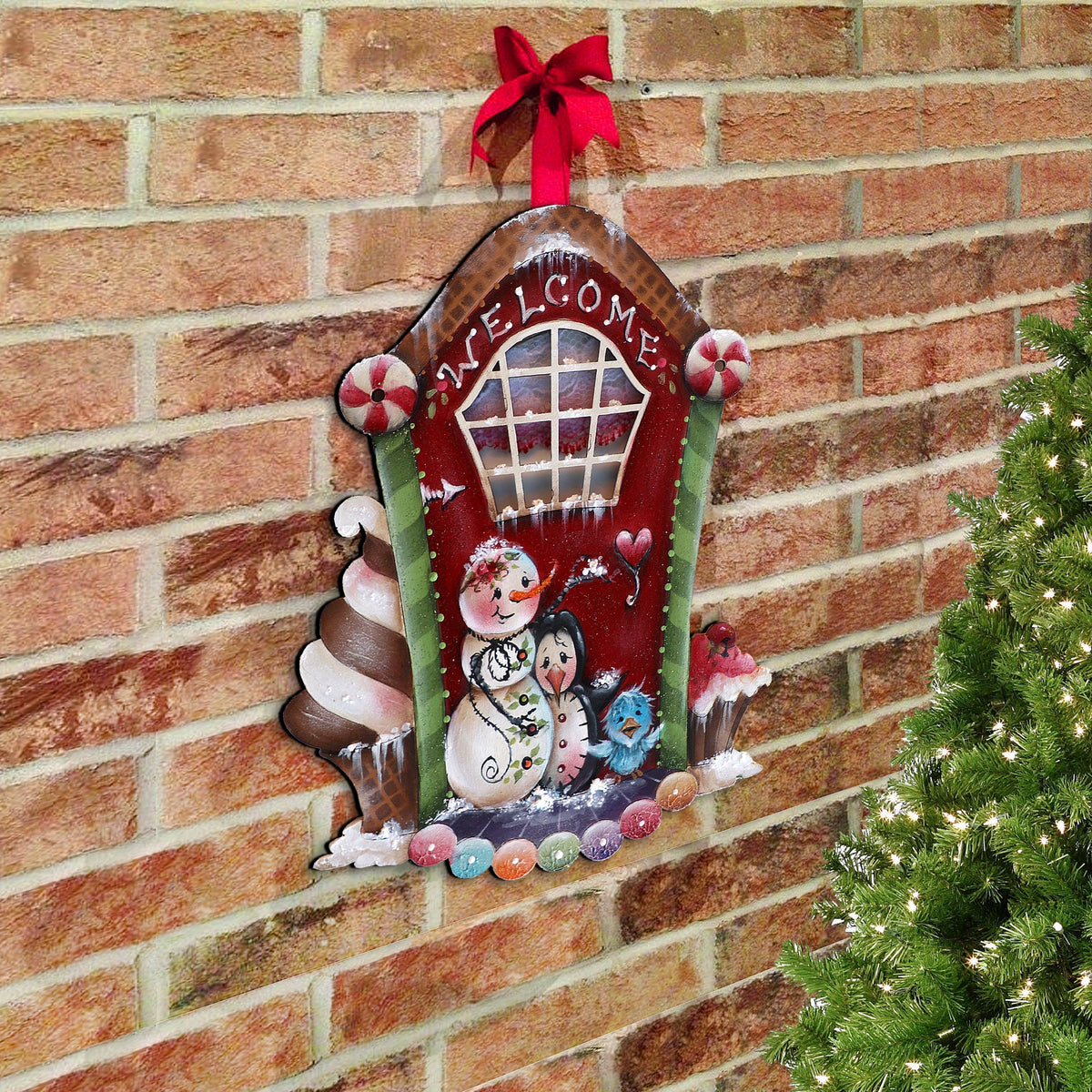 A Season of Sweet Christmas Holiday Door Decor by Jamie Mills-Price - Christmas Decor - 8611079H-MP