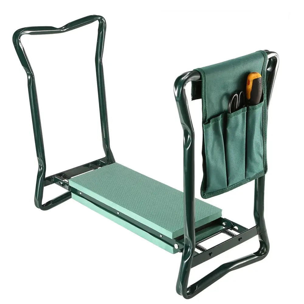 Foldable Garden Kneeler Seat with Tool Pouch