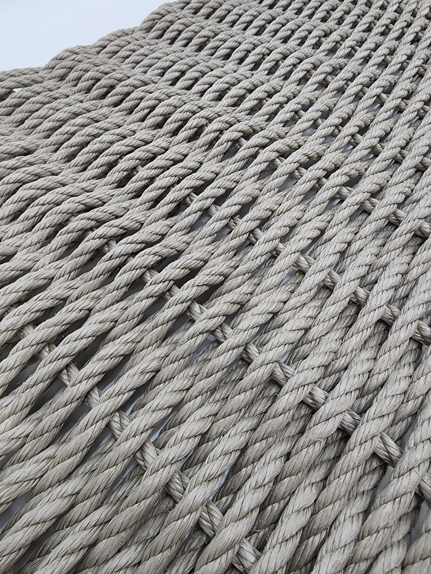 Solid Color Lobster Rope Doormat