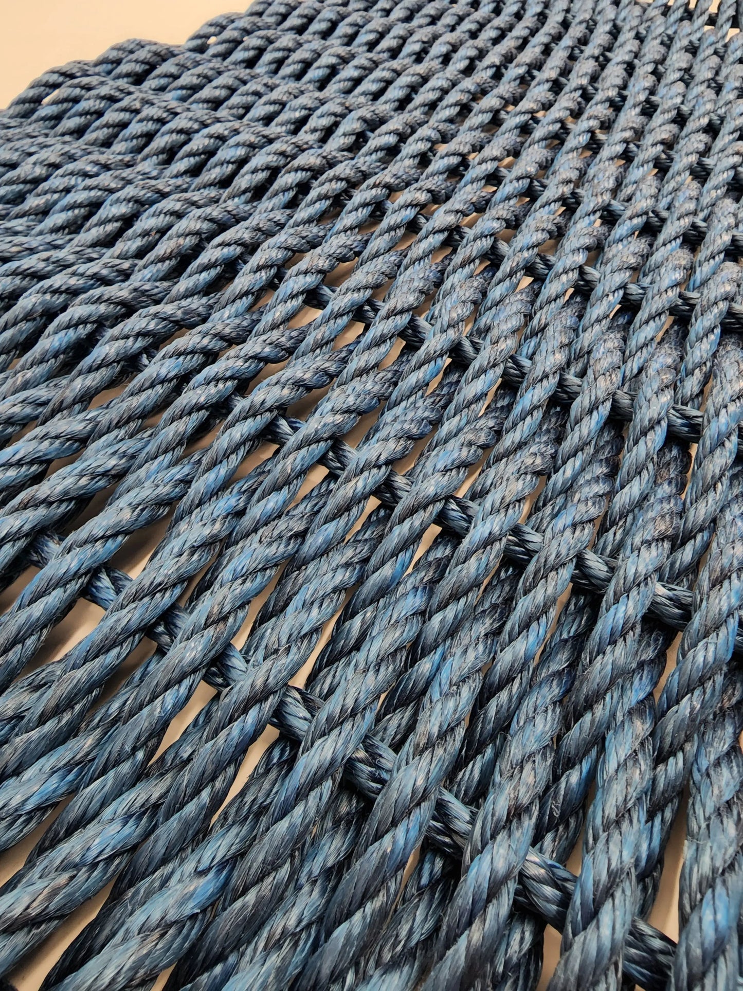 Solid Color Lobster Rope Doormat