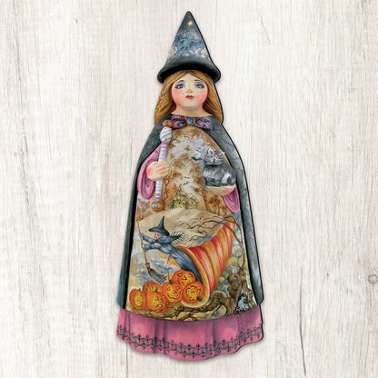 Witch Halloween Door Decor by G. DeBrekht - Thanksgiving Halloween Decor - 8114170H