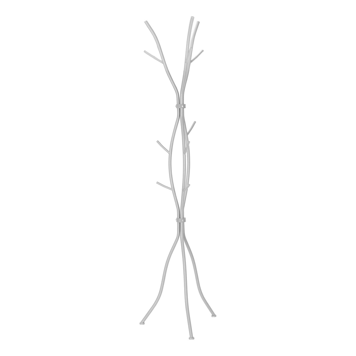 Coat Rack, Hall Tree, Free Standing, 11 Hooks, Entryway, Contemporary & Modern