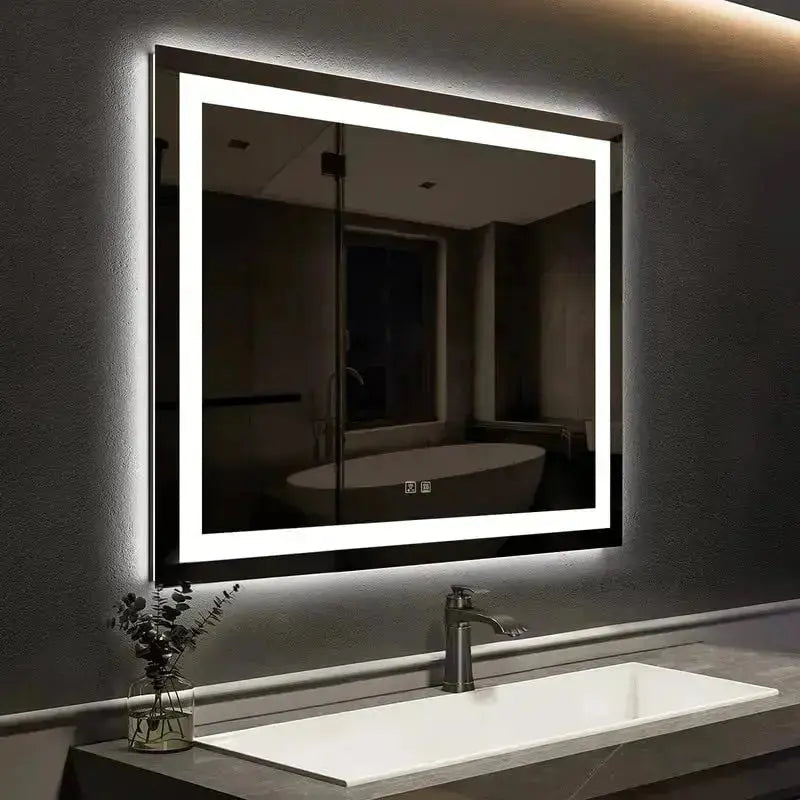 20 x 28  Inch Center Glow LED Bathroom Mirror