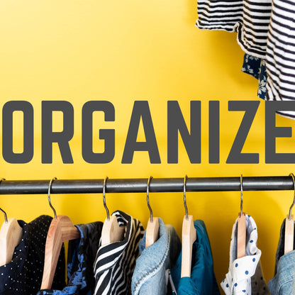 Wall Mounted Double Hung Clothing Rack