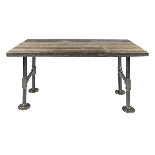 RESTORE Boulder Black Solid Wood Coffee Table