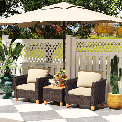 3 Pieces Patio
