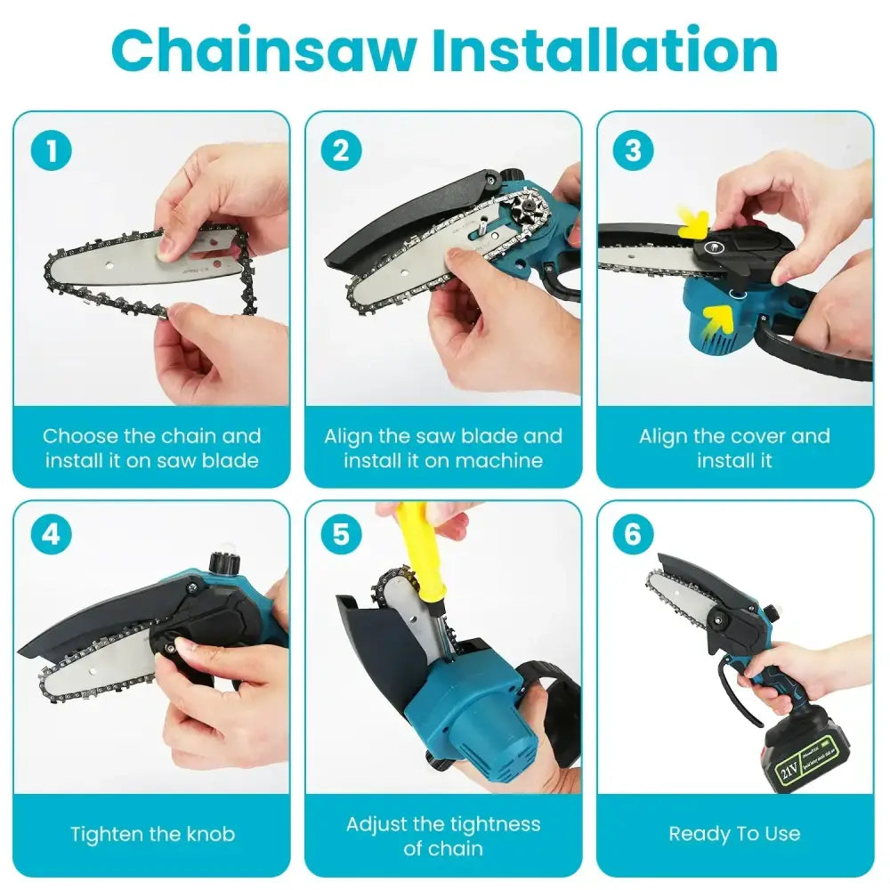 4-in-1 Cordless Brushless Pole Saw and Pruning Shear Kit