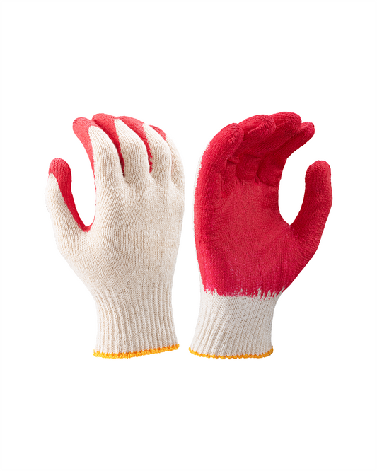 Kiwi Latex Palm Coated String Knit Work Gloves [50102]