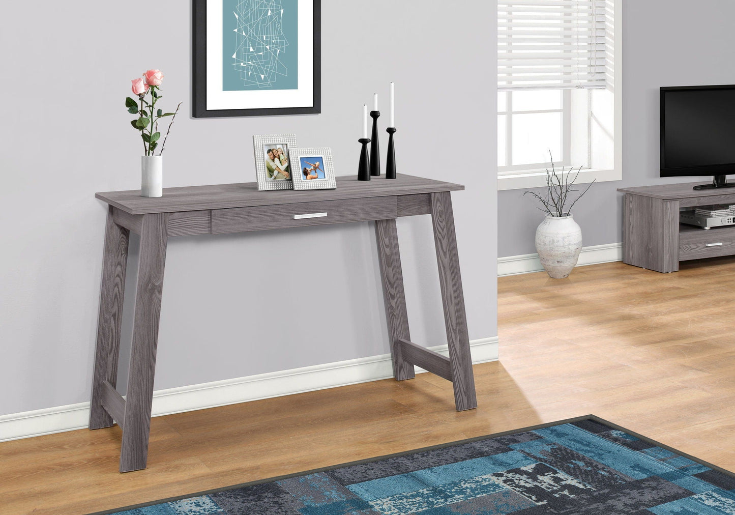 Stylish Design Computer Desk for Home Office with Storage Drawers