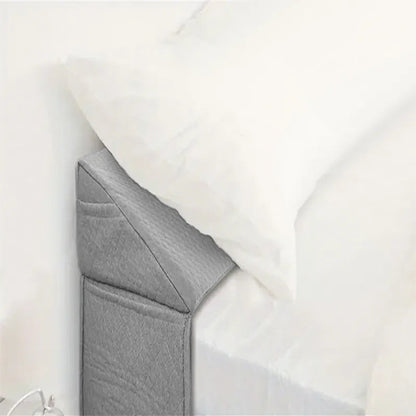 Air Layer Fabric Gap Filler Pillow – Diamond-Shaped Pocket Cushion