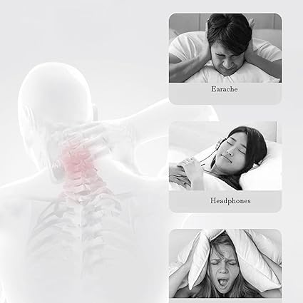 Memory Foam Pillow with Ear Hole