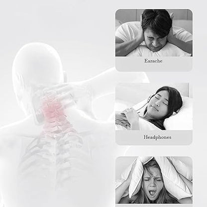 Memory Foam Pillow with Ear Hole