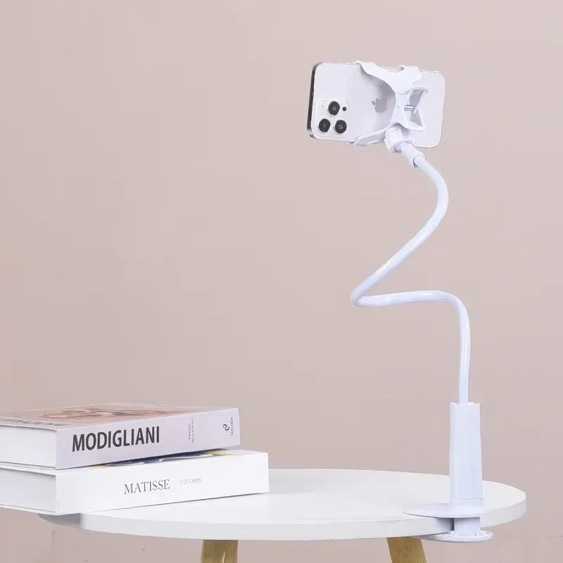 360 Clip Mobile Phone Holder Stand Portable Flexible Lazy Bed Desktop Bracket Desk Mount Stand Base For iPhone Samsung Xiaomi