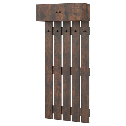 Entryway Wall Coat Rack Wall Mounted Coat Clothes Rack