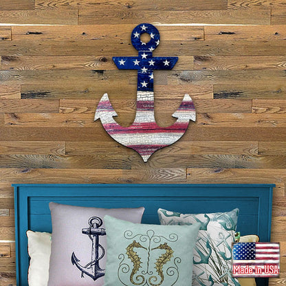 American Anchor Holiday Door Decor - American Christmas Decor - 8198913H