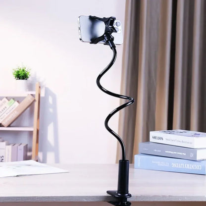 360 Clip Mobile Phone Holder Stand Portable Flexible Lazy Bed Desktop Bracket Desk Mount Stand Base For iPhone Samsung Xiaomi