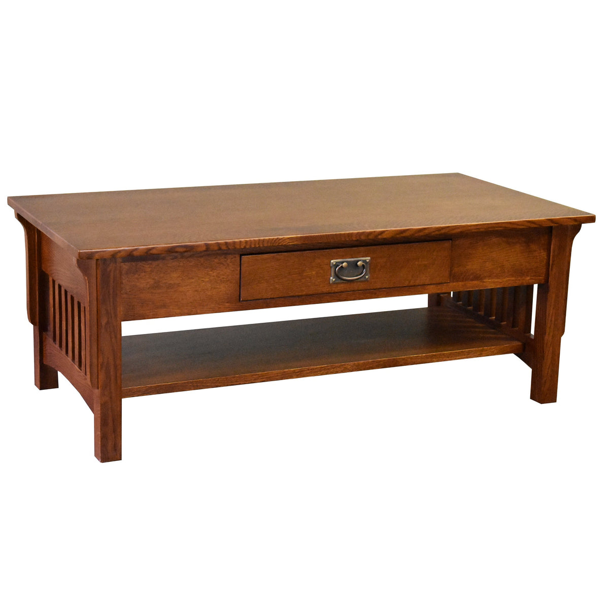 Mission Crofter Style 1 Drawer Coffee Table - Michael's Cherry