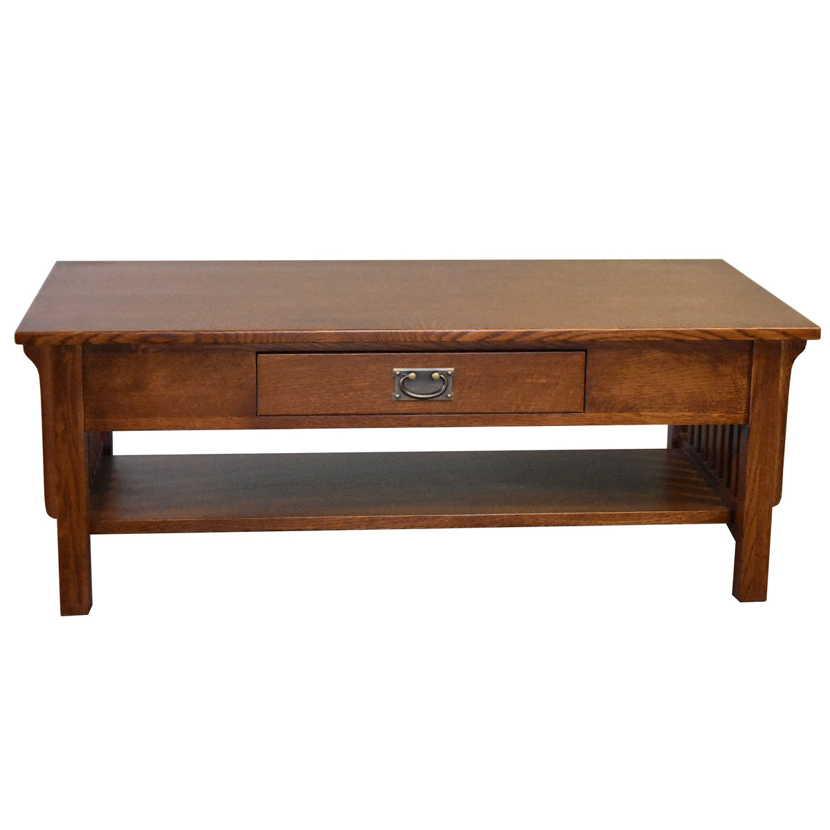 Mission Crofter Style 1 Drawer Coffee Table - Michael's Cherry