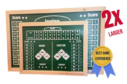 MVP Ballbag Toss Game Set - Premium Two-Board Backyard Baseball Toss Game