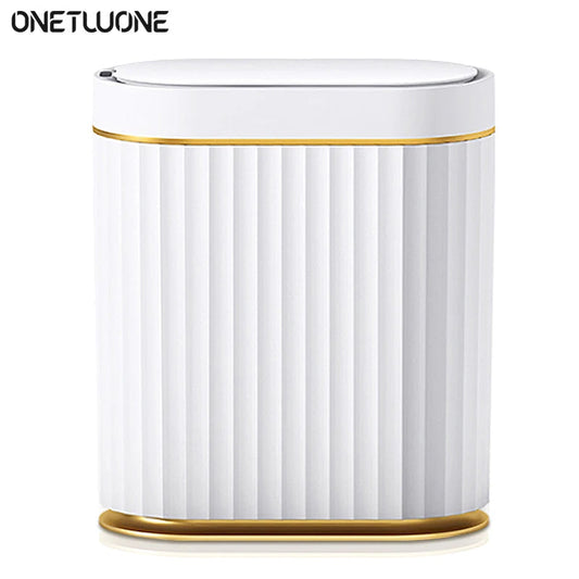 Smart Sensor Trash Can Touchless Sensor Trash Bin Trash Can with Lid Automatic Sensor Waste Basket