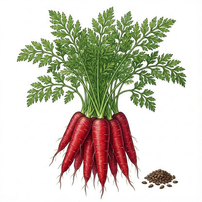 CARROT Seeds, Atomic Red