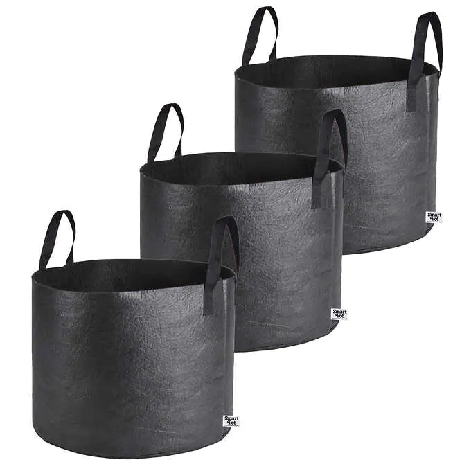 Smart Pot 15-Gallon Vegetable Planters (3 Pack)