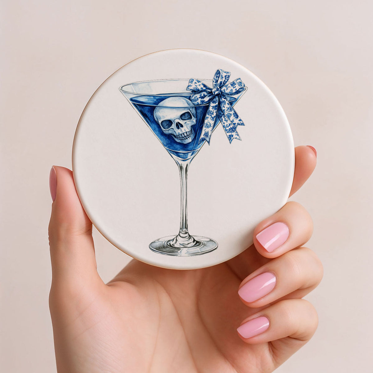 Chinoiserie Halloween Coasters