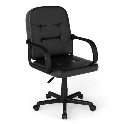 Ergonomic Office Chair with 360-degree Wheels