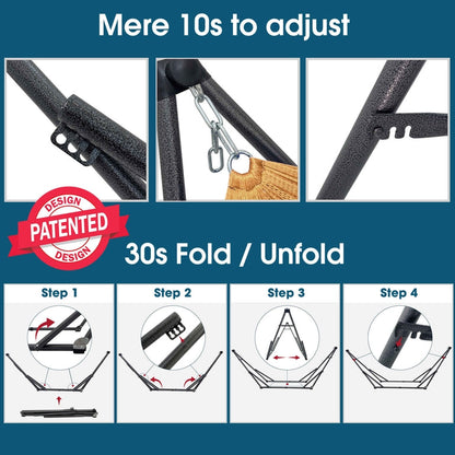 Original Collapsible Hammock with Stand