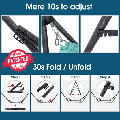 Original Collapsible Hammock with Stand