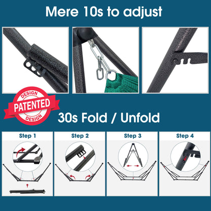 Original Collapsible Hammock with Stand