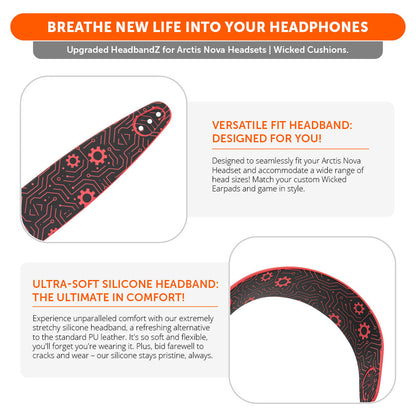 Upgraded Headband Replacement for Arctis Nova Headphones
