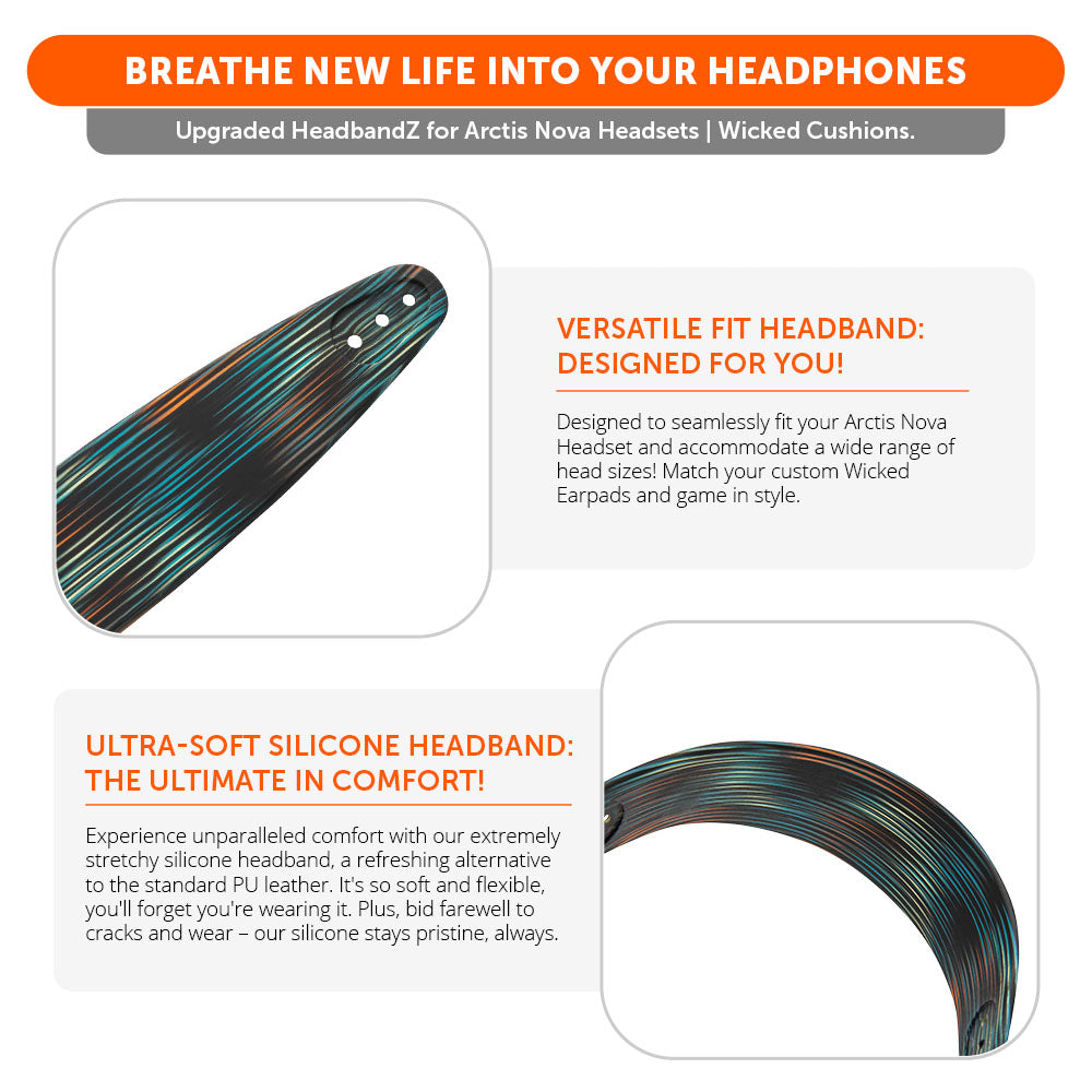 Upgraded Headband Replacement for Arctis Nova Headphones