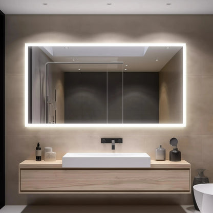 Hausvita Deluxe Edge Glow LED Bathroom Mirror
