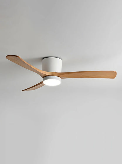 Nordic Propeller Wooden Ceiling Fan Light