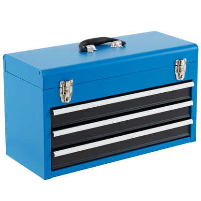 Portable Garage Mechanic Tool Cabinet Box with 3 Drawers