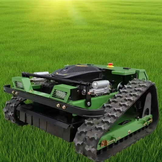 Powerful Remote-Controlled Lawn Mower – Fully Automatic Climbing, Ideal for Efficient Weeding in Gardens & Orchards at Home