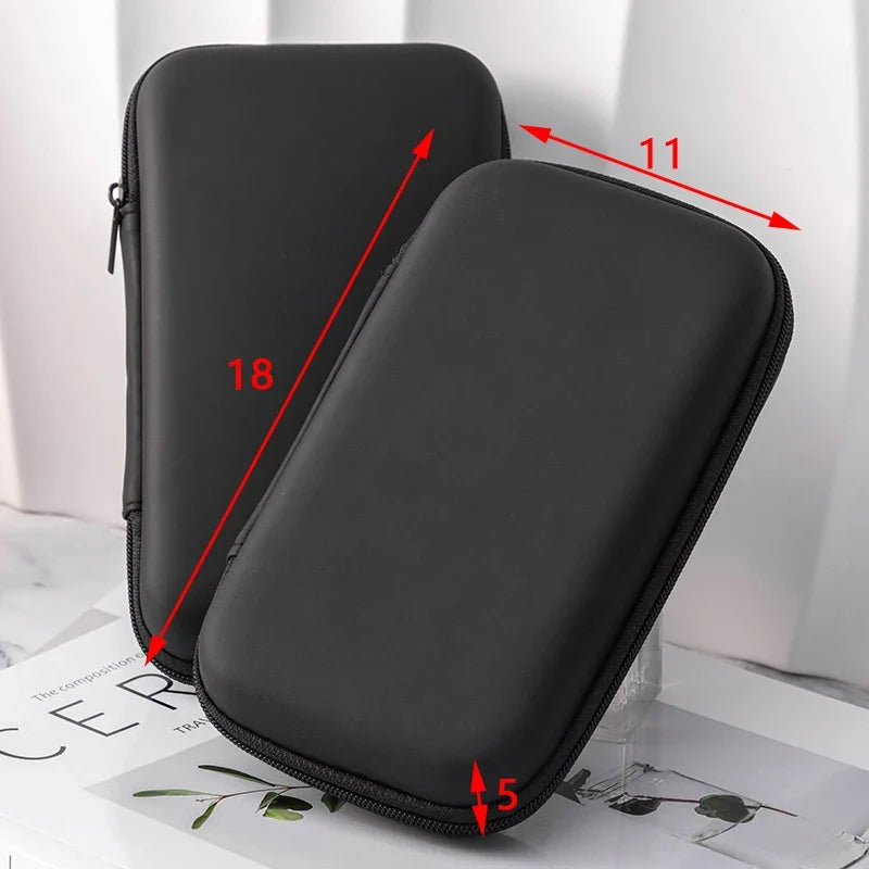 Portable Mini Hard Shell Digital Gadget Storage Bag | EVA Travel Organizer