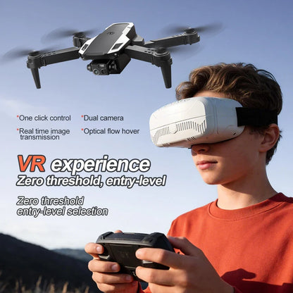 Lenovo M1 Foldable Drone HD Camera Optical Flow Positioning VR Glasses Portable RC Quadcopter Outdoor Aerial Aircraft