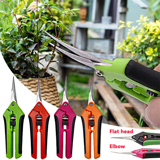 6.5 Inch Gardening Scissors Hand Pruner | Pruning Shears with Stainless Steel Blades