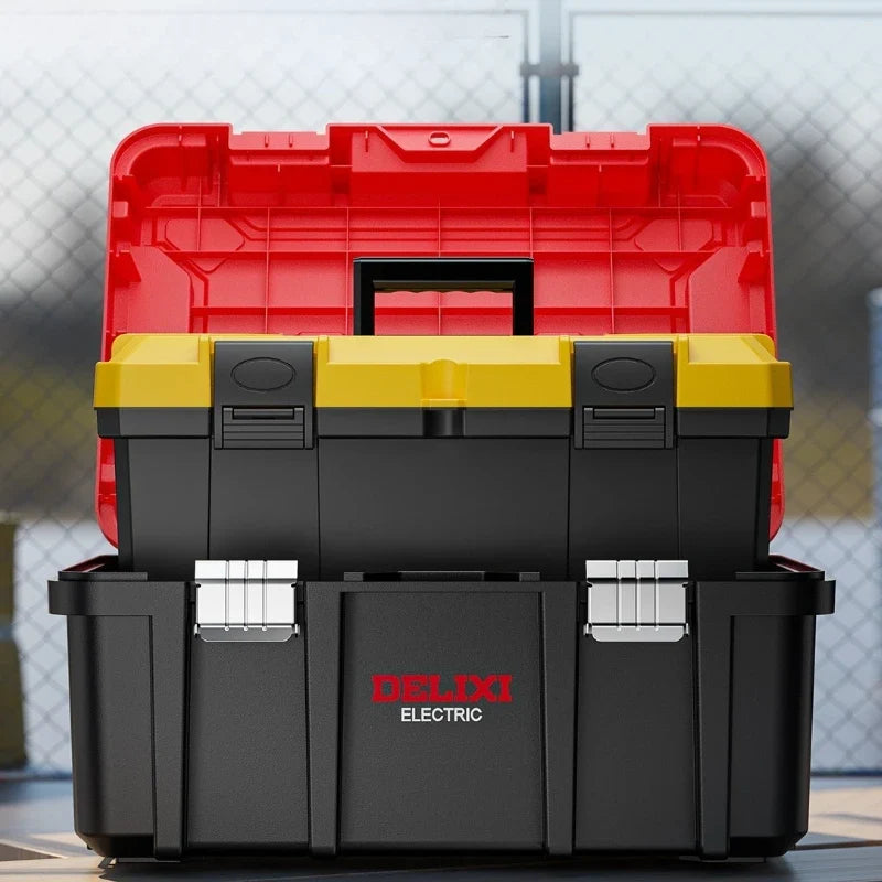 Heavy Duty Portable Toolbox Lockable Rolling Chest Drawers Wheels Garage Workshop Automotive Mechanic Home Tool Box Organizer
