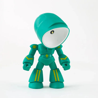 Mini Night Light LED Cartoon Hero Police Desktop Lamp | Cute Bedroom Decor for Kids