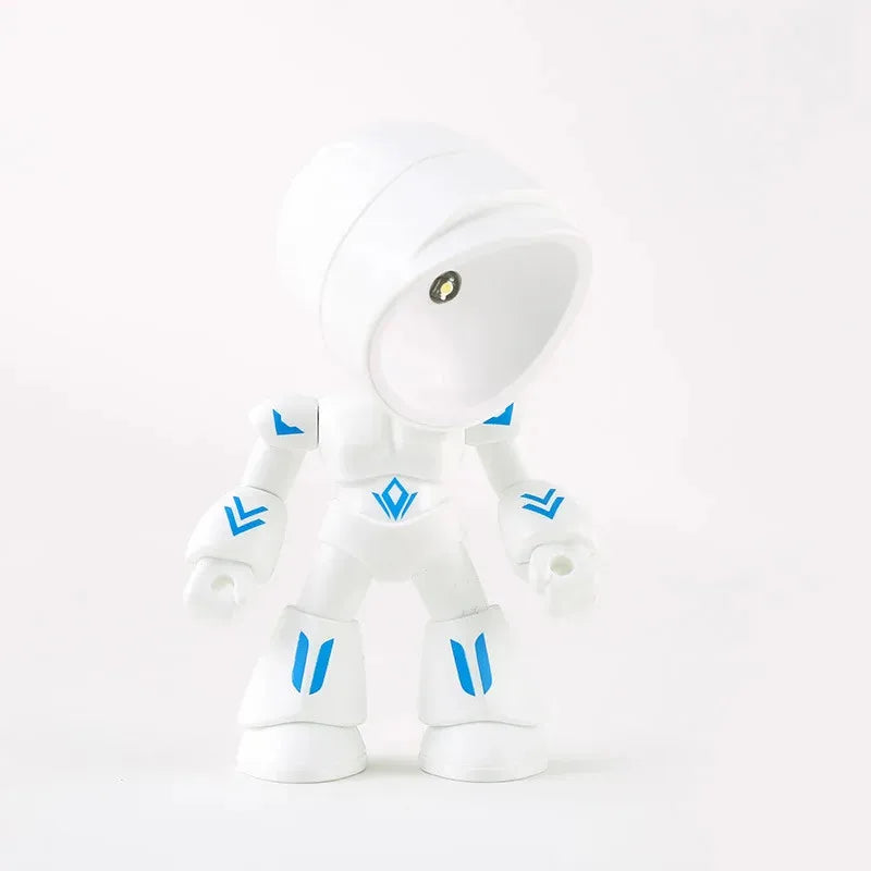 Mini Night Light LED Cartoon Hero Police Desktop Lamp | Cute Bedroom Decor for Kids