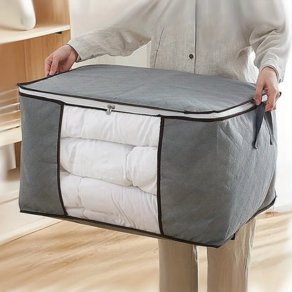 Extra Large Clothing & Quilt Storage Organizer Bag with Window