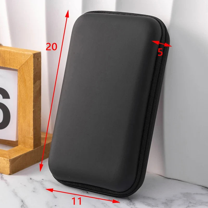 Portable Mini Hard Shell Digital Gadget Storage Bag | EVA Travel Organizer